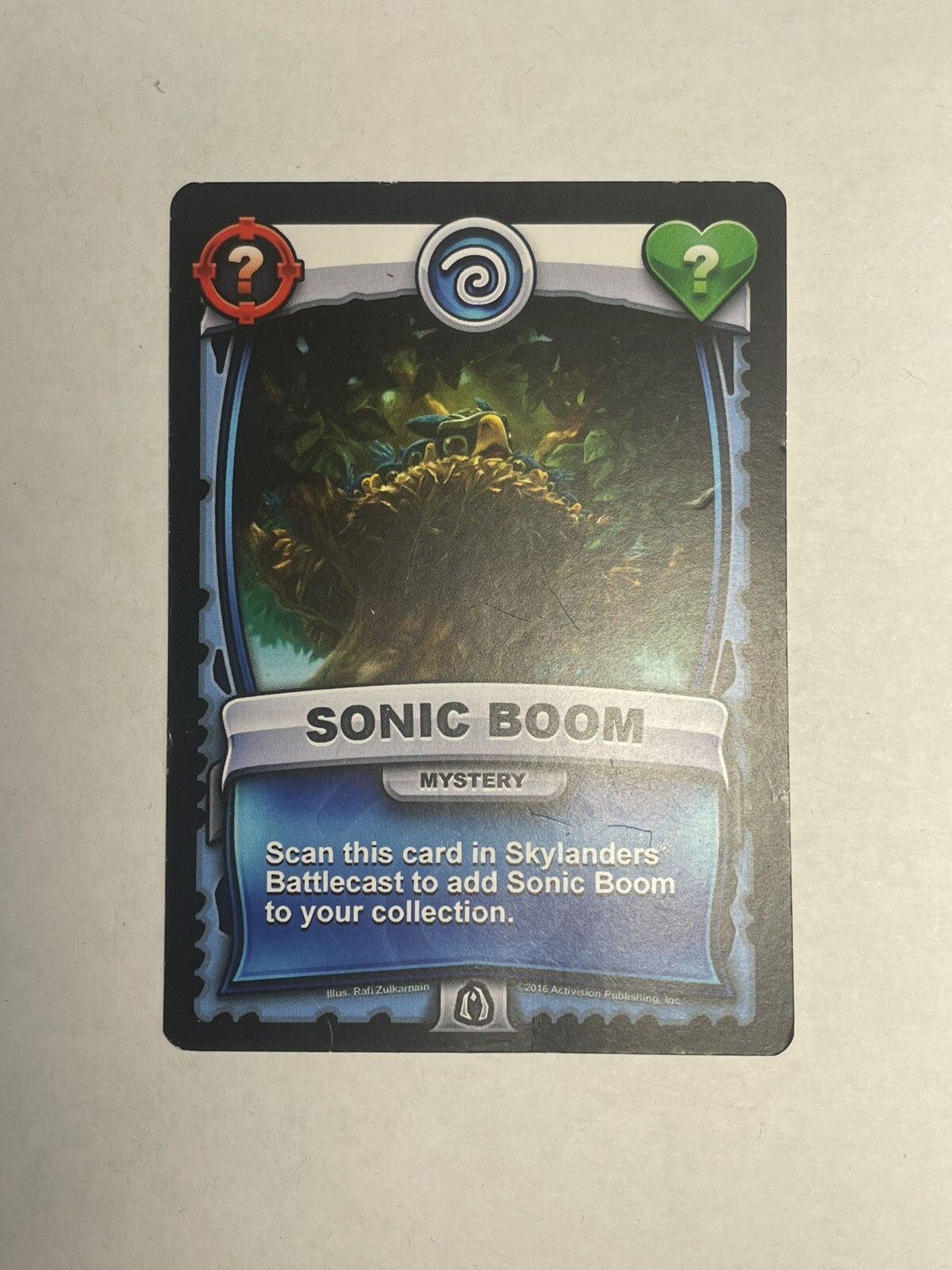 Skylanders Battlecast Collector’s Card Mystery Sonic Boom