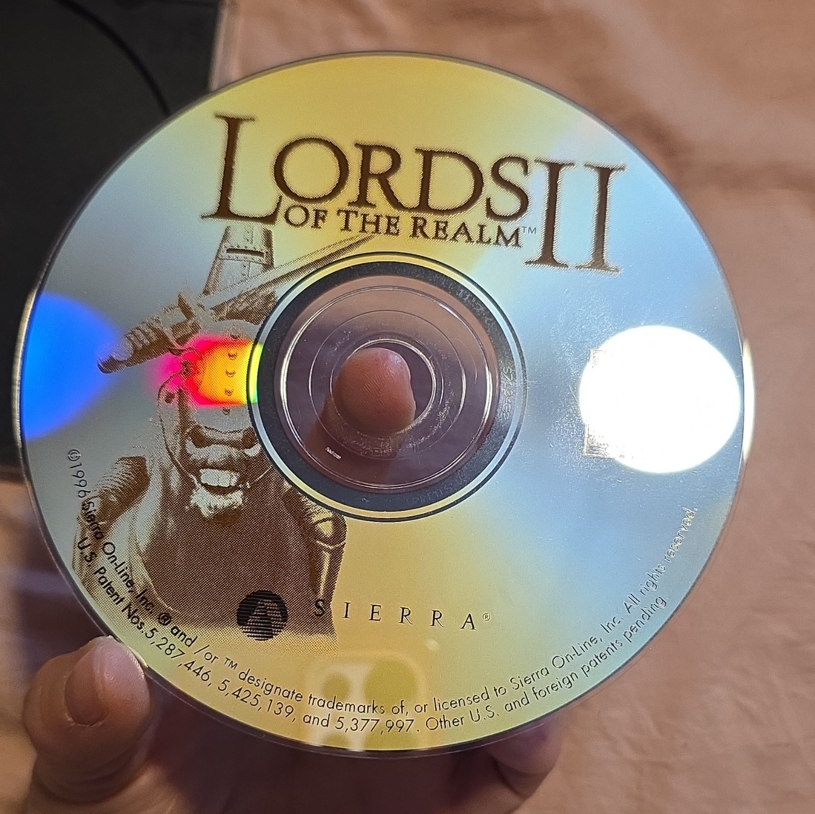Sierra Lords of the Realm II PC CD-ROM 1996 Strategy T-Teen