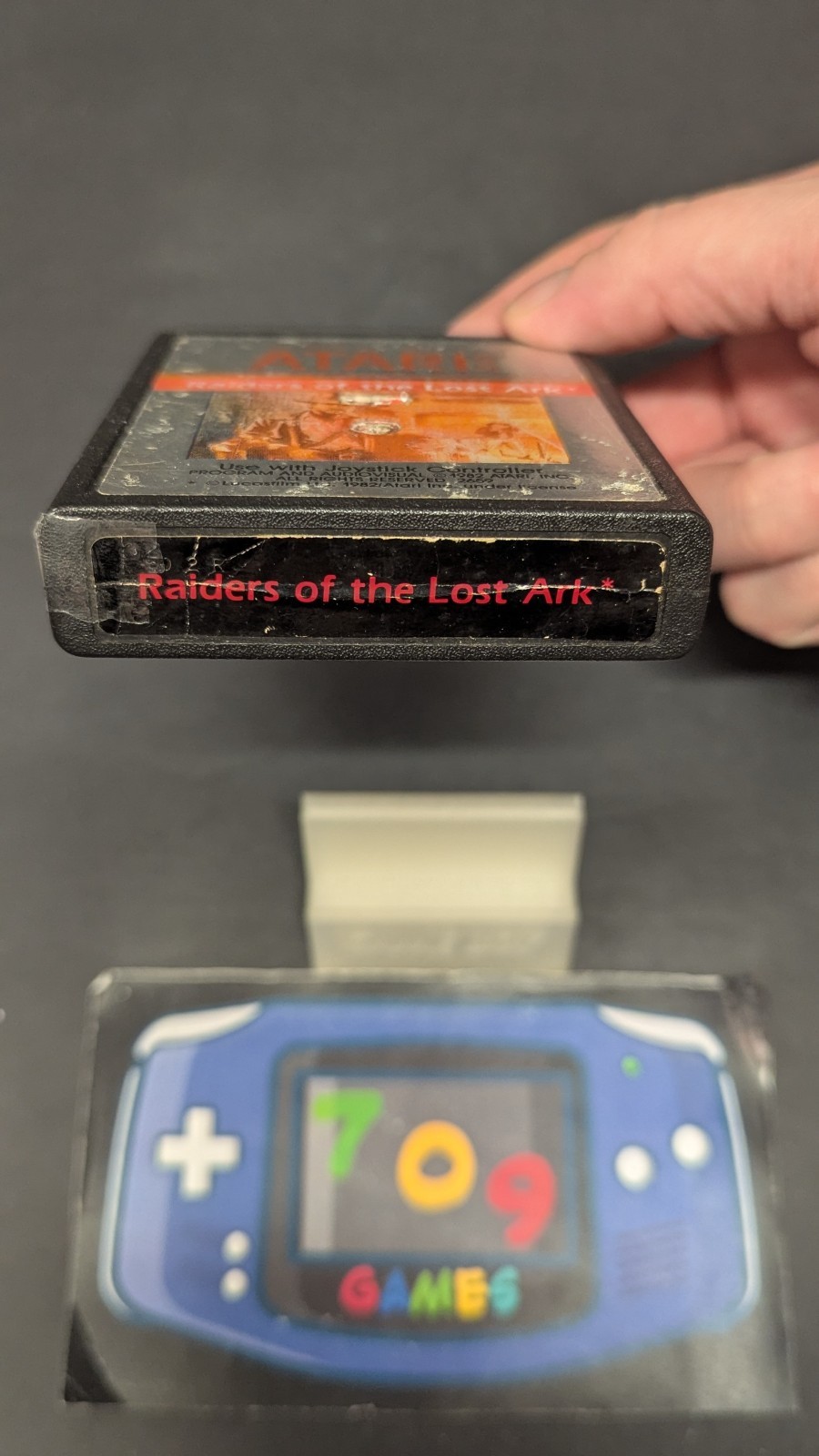 Raiders of the Lost Ark (Atari 2600, 1982) CART ONLY