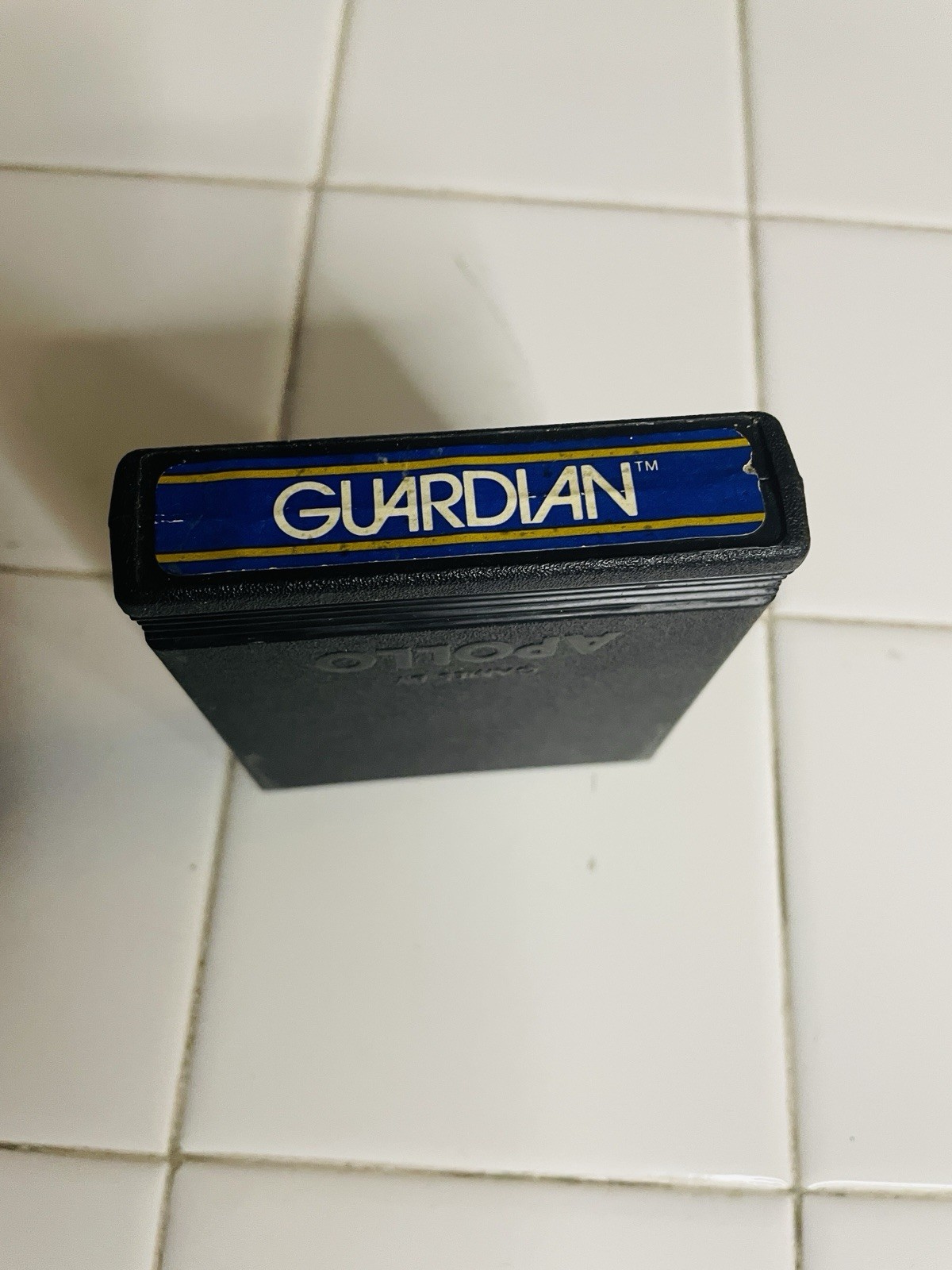 Atari 2600 GUARDIAN Game Cartridge Tested Working Screenshots In Pictures