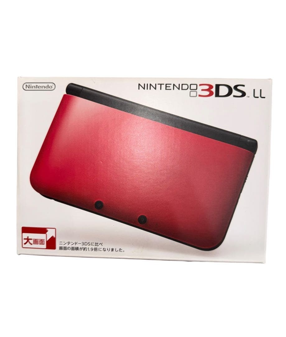 3DS/2DS/DS Within 24 Hours Nintendo 3Ds Ll Red Black Kiwami With Box Japan