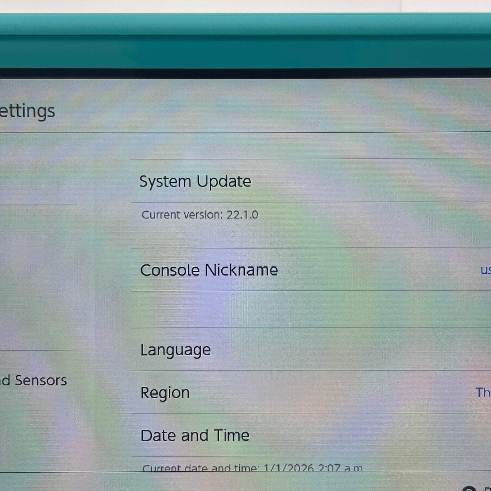Nintendo Switch Lite Handheld Game Console Only HDH-001 Turquoise
