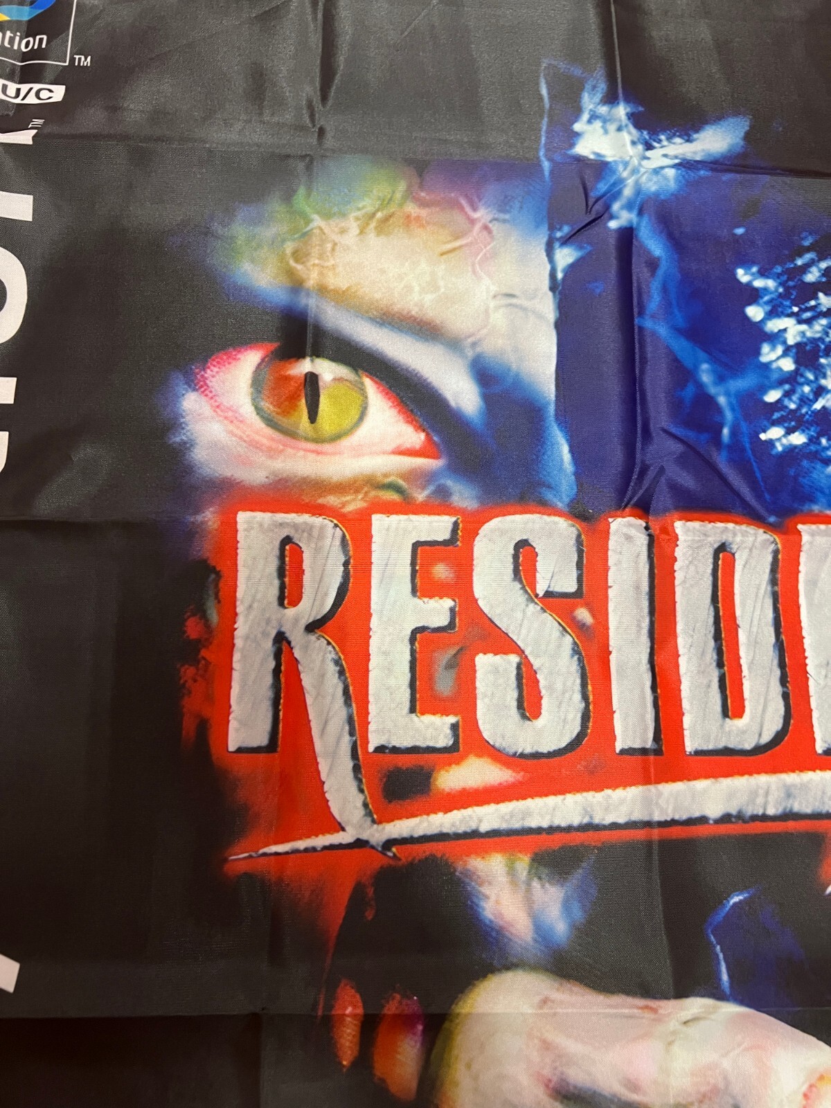 Resident Evil 2 Custom Wall Flag Tapestry 3 x 3 Ft, PS1