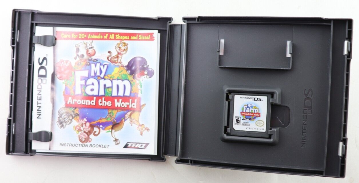 My Farm Around the World (Nintendo DS, 2009) Complete Tested