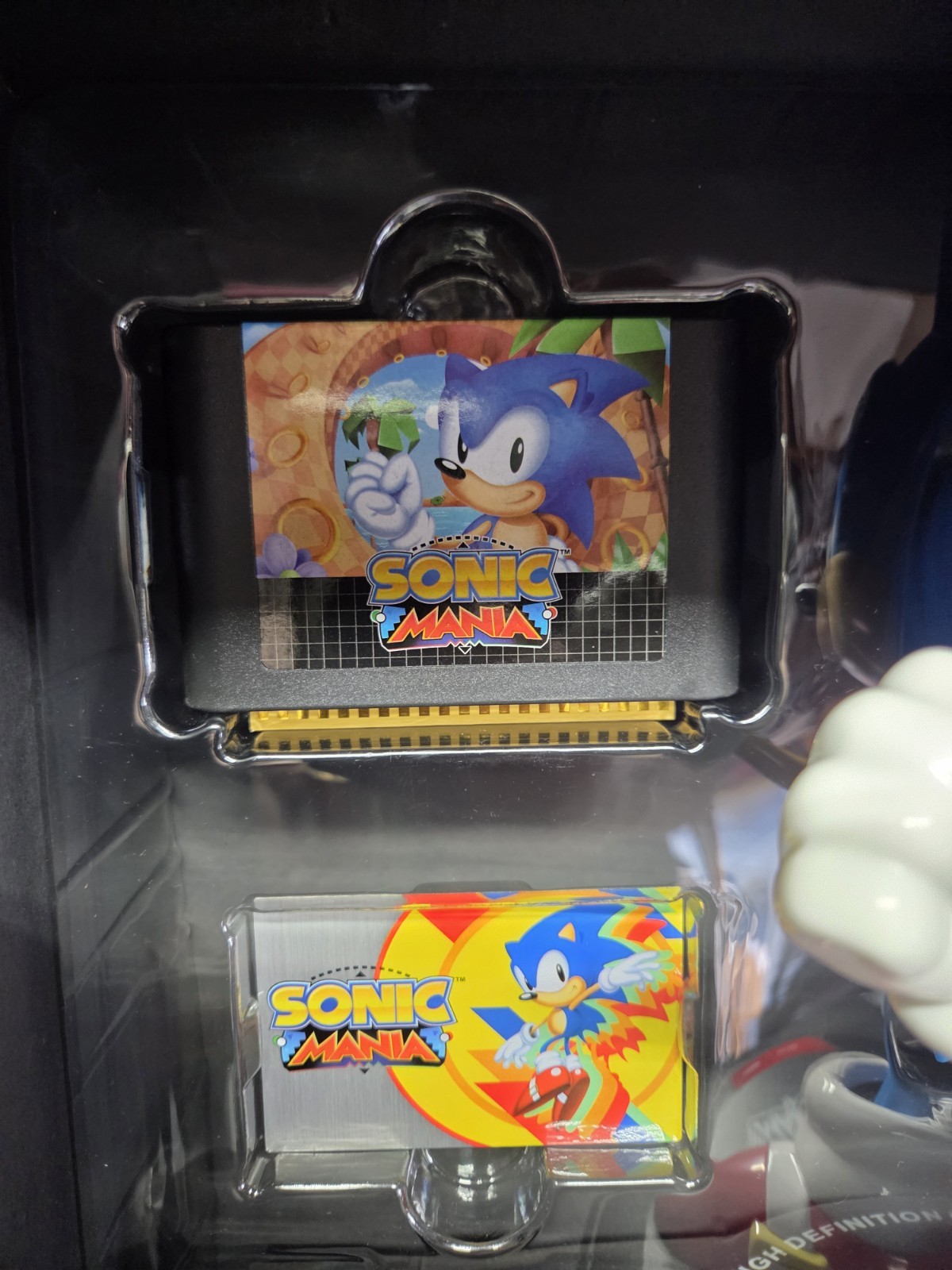 Sonic Mania Collectors Edition Video Game Statue Sega Figure Game Ring Works