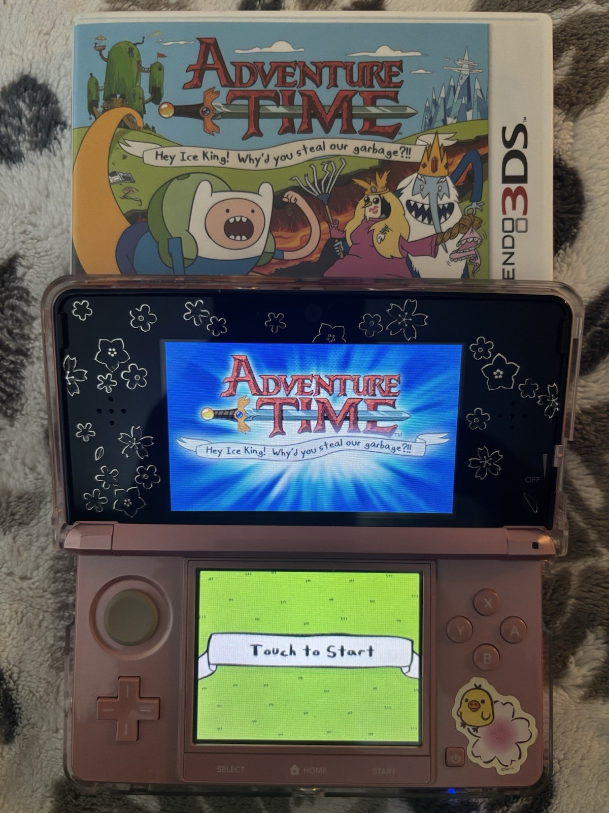 Adventure Time: Hey Ice King! Why’d You Steal Our Garbage?!! 3DS [TESTED]