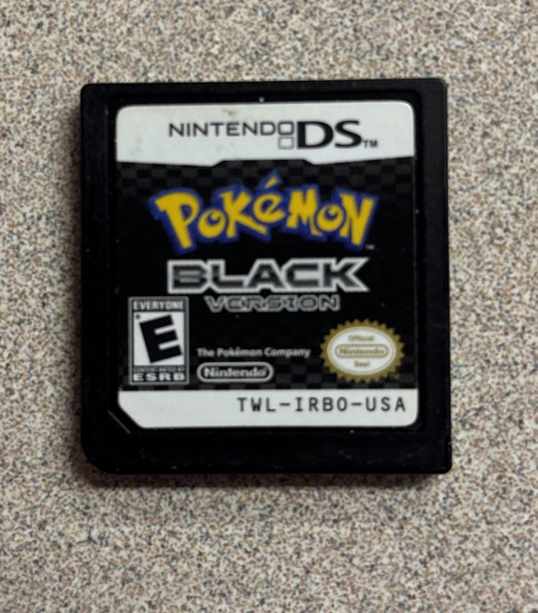 Pokemon: Black Version (Nintendo DS, 2011) Cartridge Only Tested Authentic