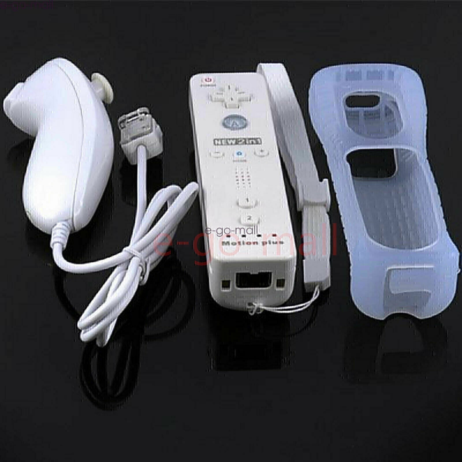 Built-in Motion Plus Wii Remote and Nunchuck Controller for Nintendo Wii Wii U