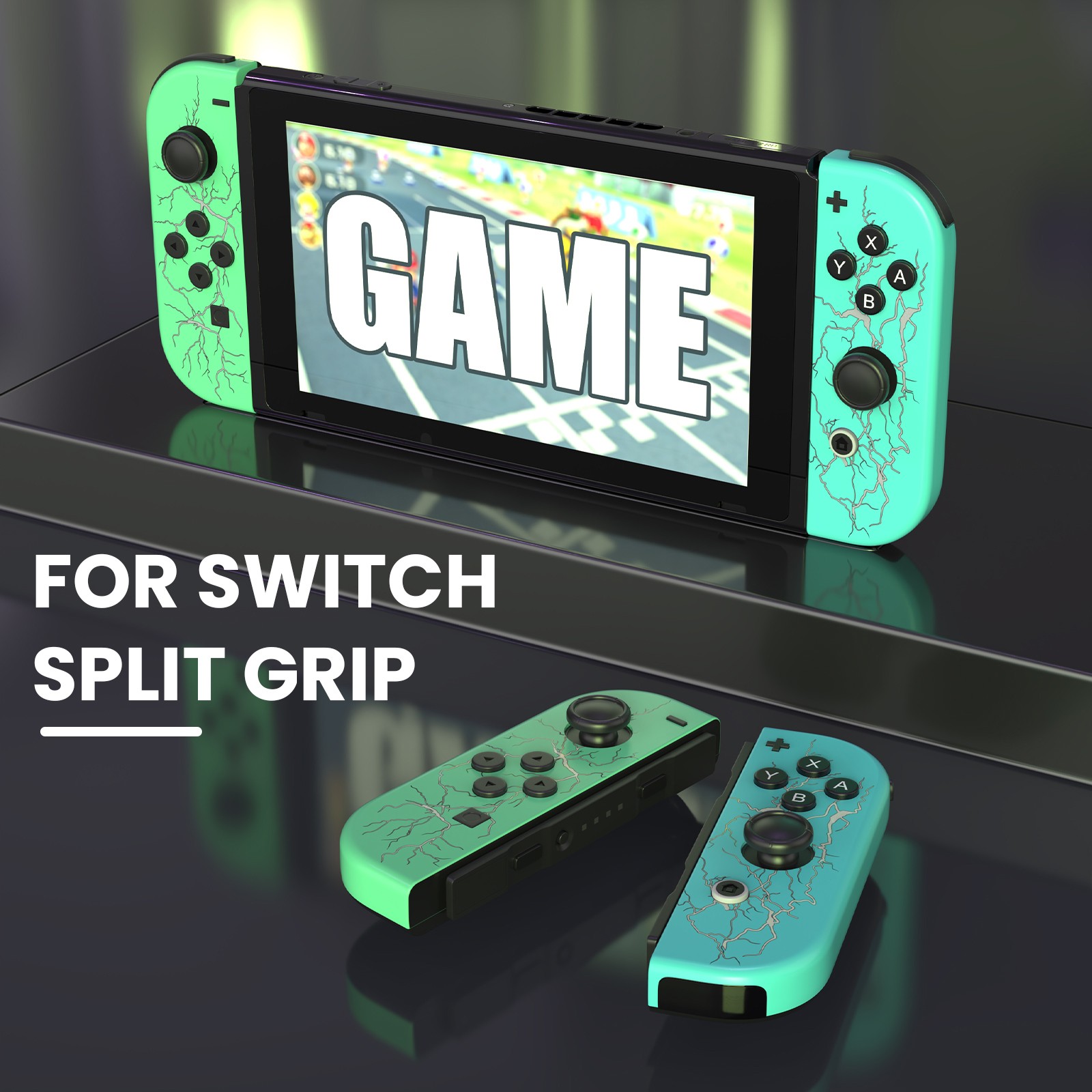 For Nintendo Switch Joy-con-Controller Left w/ Right Wireless Gamepad 1-Pair