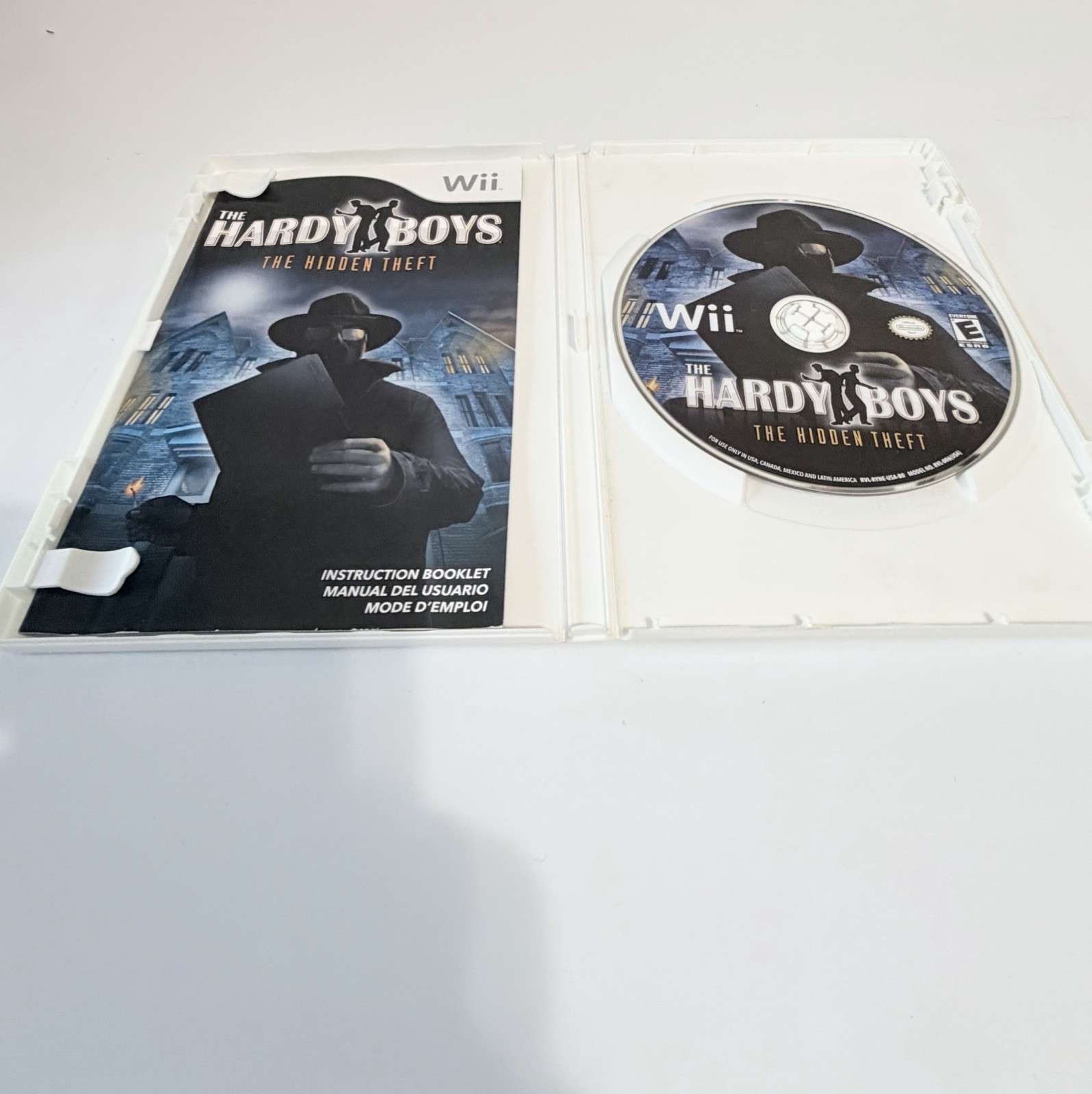 The Hardy Boys: The Hidden Theft (Nintendo Wii, 2009) Complete Tested Working