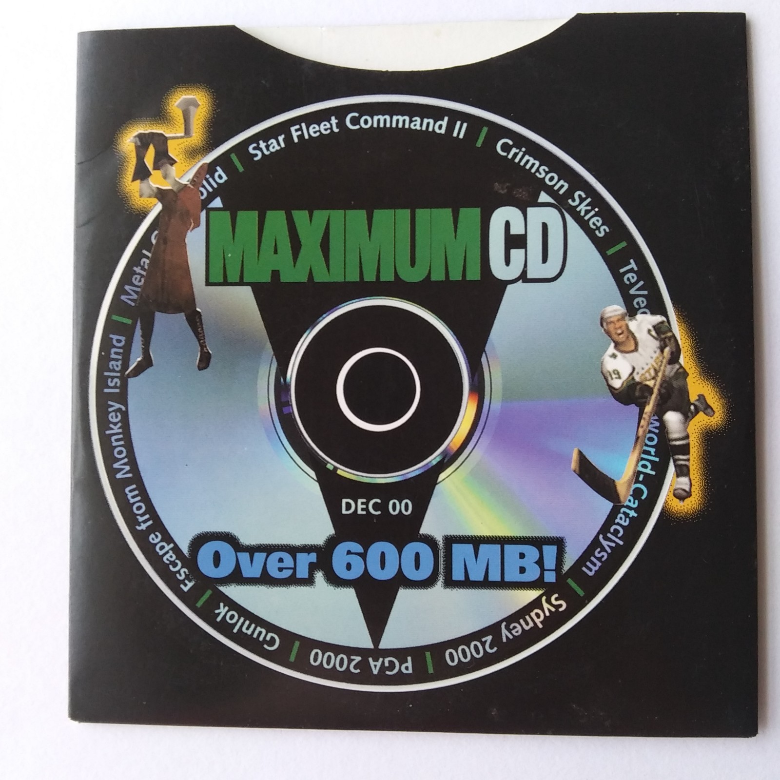 Maximum PC December 2000 CD Best Game Demos Metal Gear Solid PC