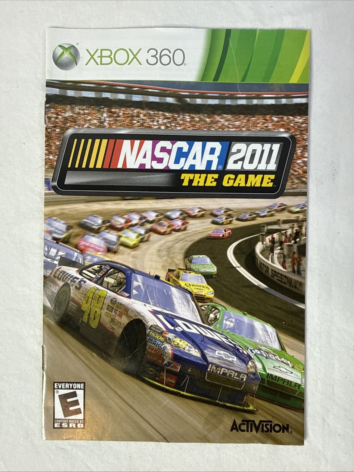 NASCAR The Game 2011 (Xbox 360, 2011) Complete Tested Working – Free Ship