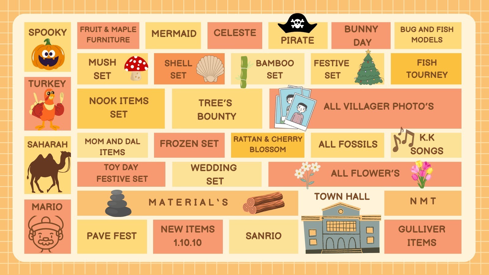 Animal crossing Nh Island Treasure Fast delivery !