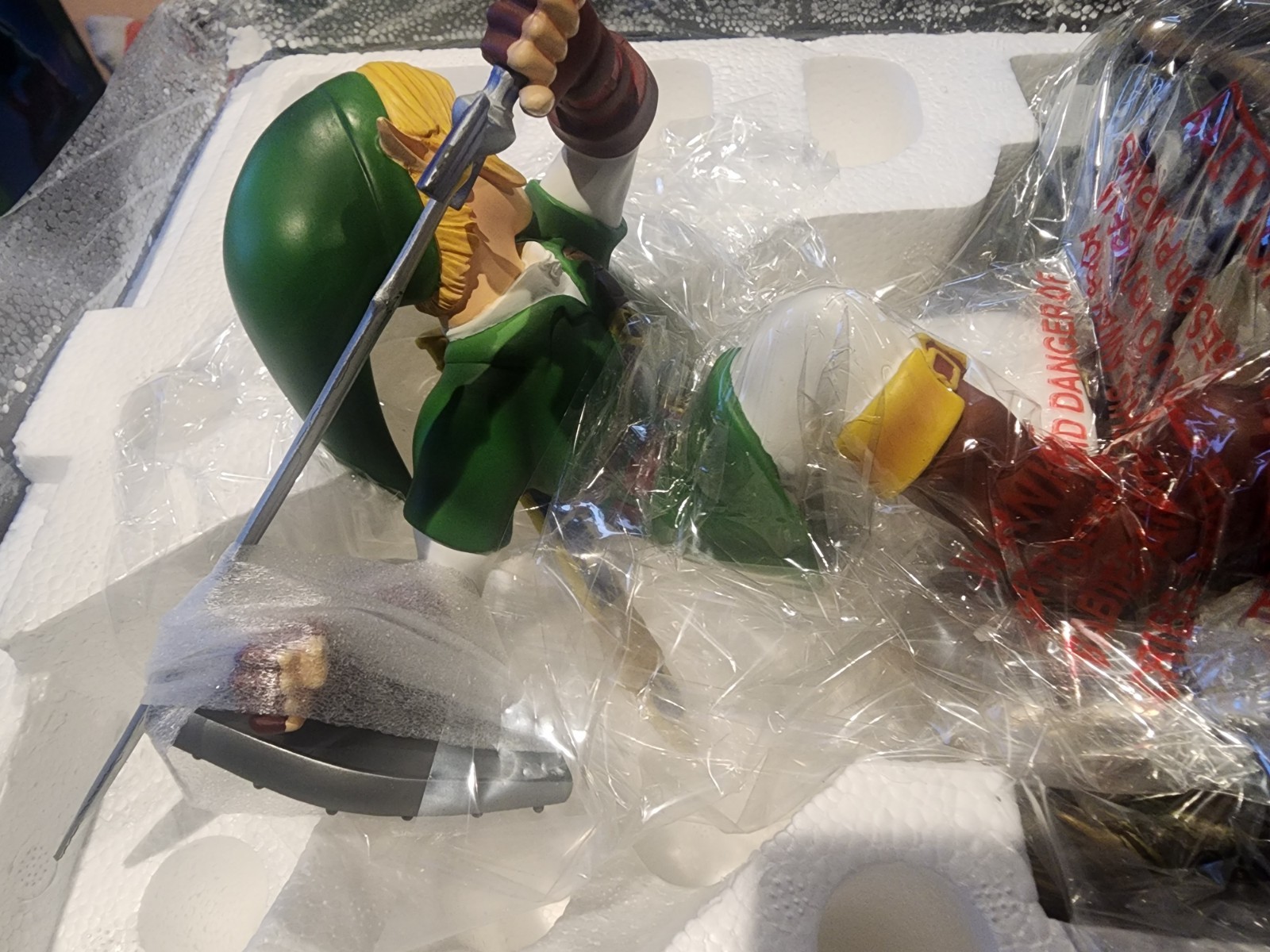 RARE First 4 Figures Zelda Ocarina Of Time Adult Link Green F4F Statue
