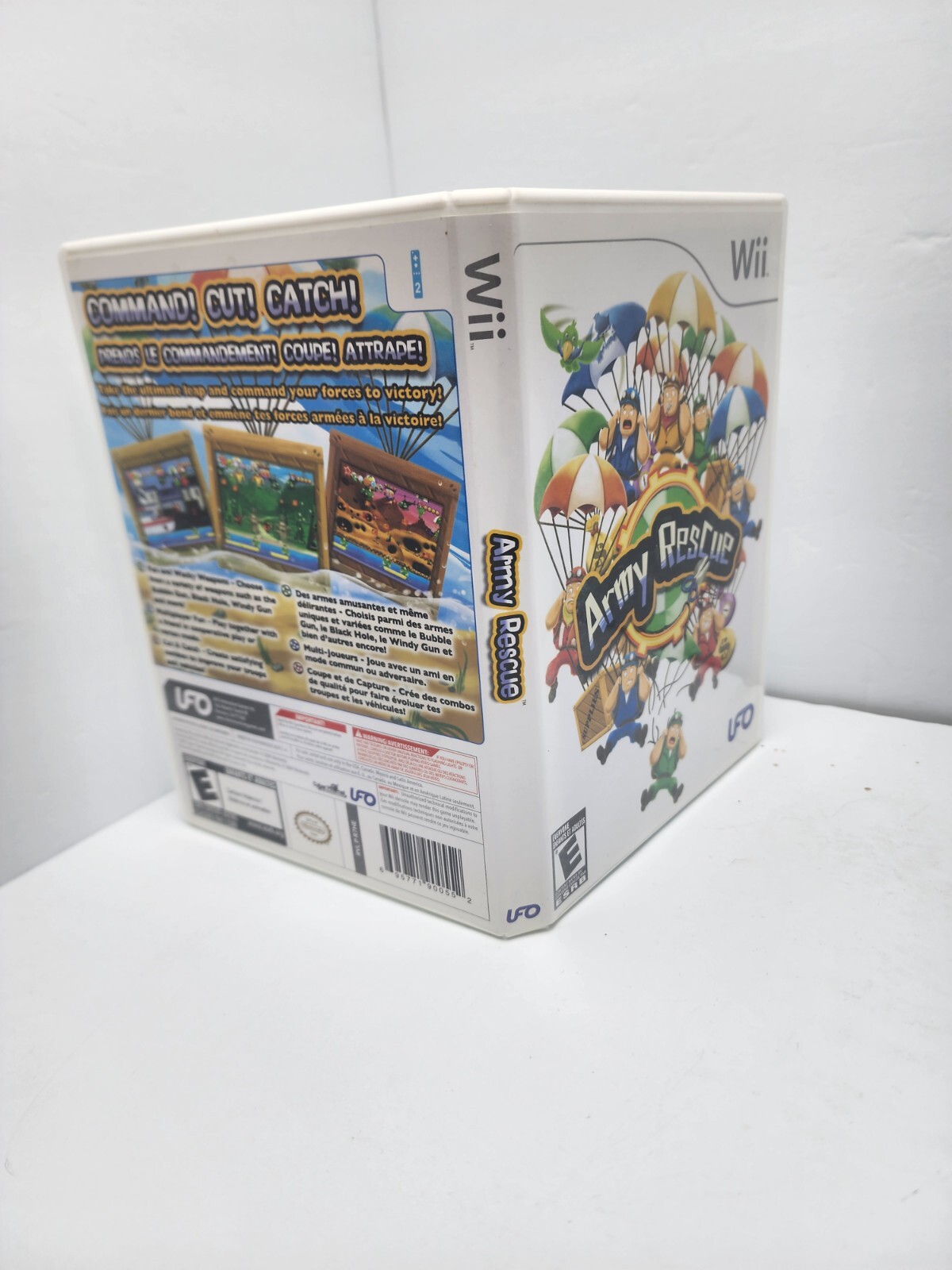 Army Rescue Nintendo Wii Complete CIB Tested UFO Interactive Games Rated E