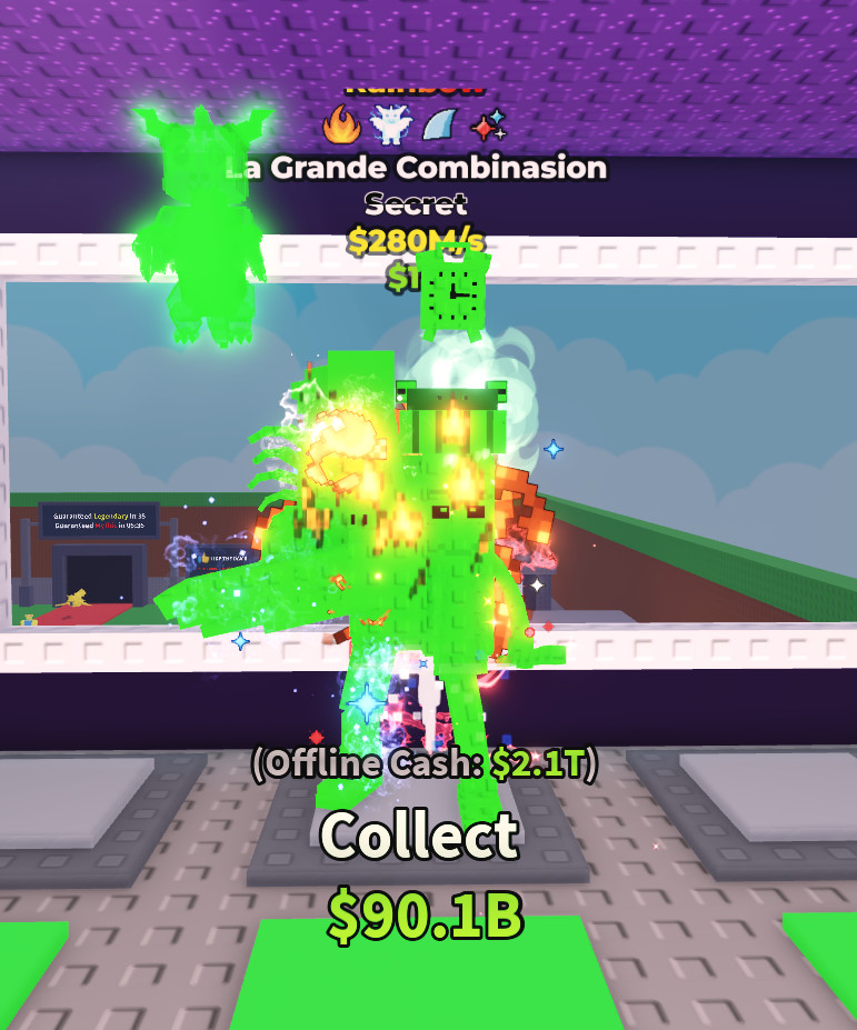 🌟 🌈RAINBOW La Grande Combinasion – Steal a Brainrot ⚡Fast Delivery