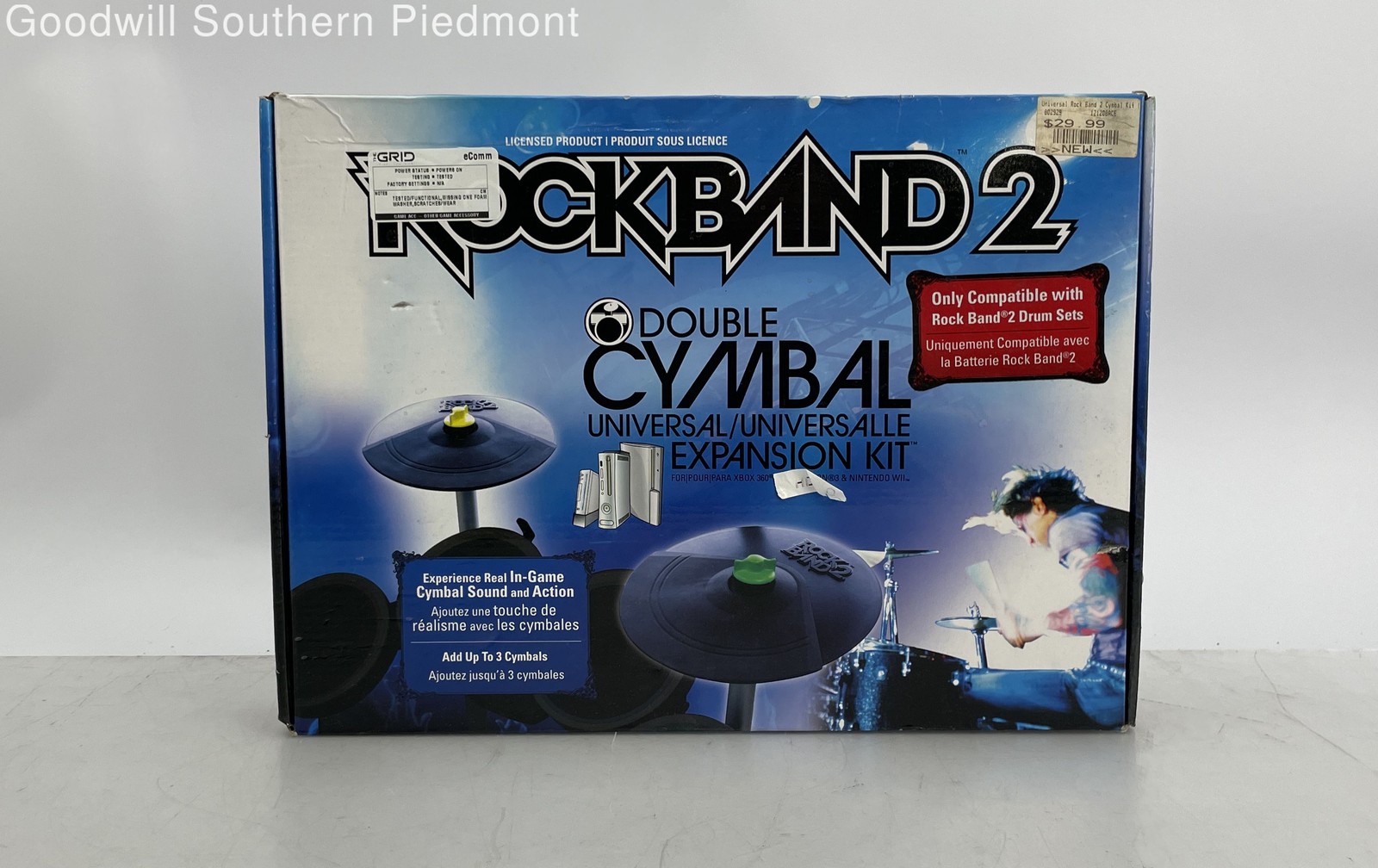 Mad Catz Rock Band 2 Double Cymbal Universal Expansion Kit – Tested