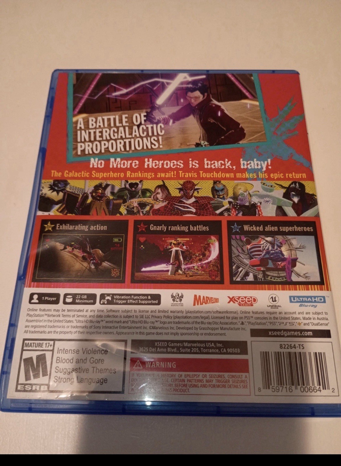 XSEED Games No More Heroes III (M) Sony PlayStation 5 PS5 NTSC-U/C Game