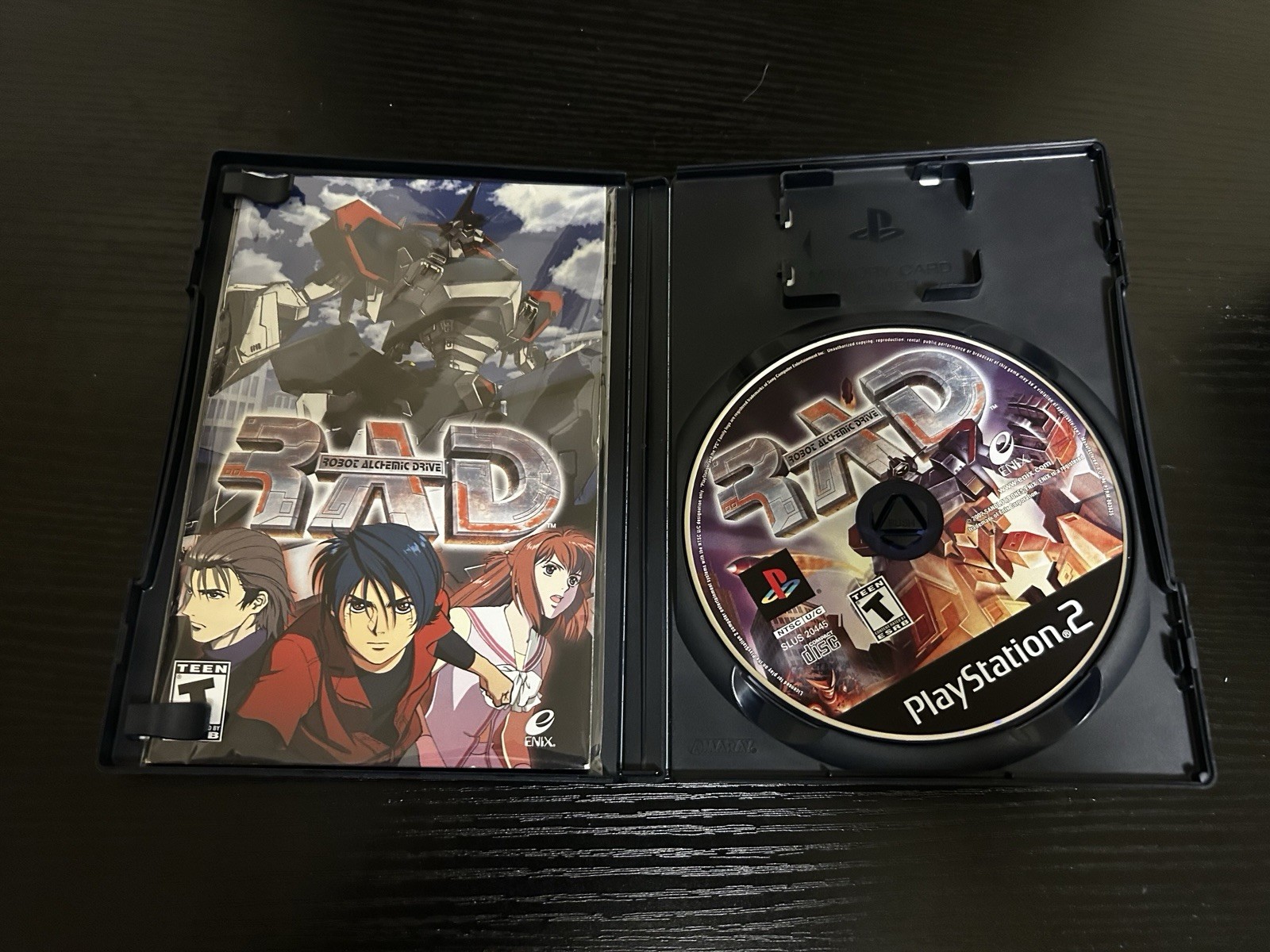 RAD: Robot Alchemic Drive (Sony PS2 PlayStation 2) MINT RARE