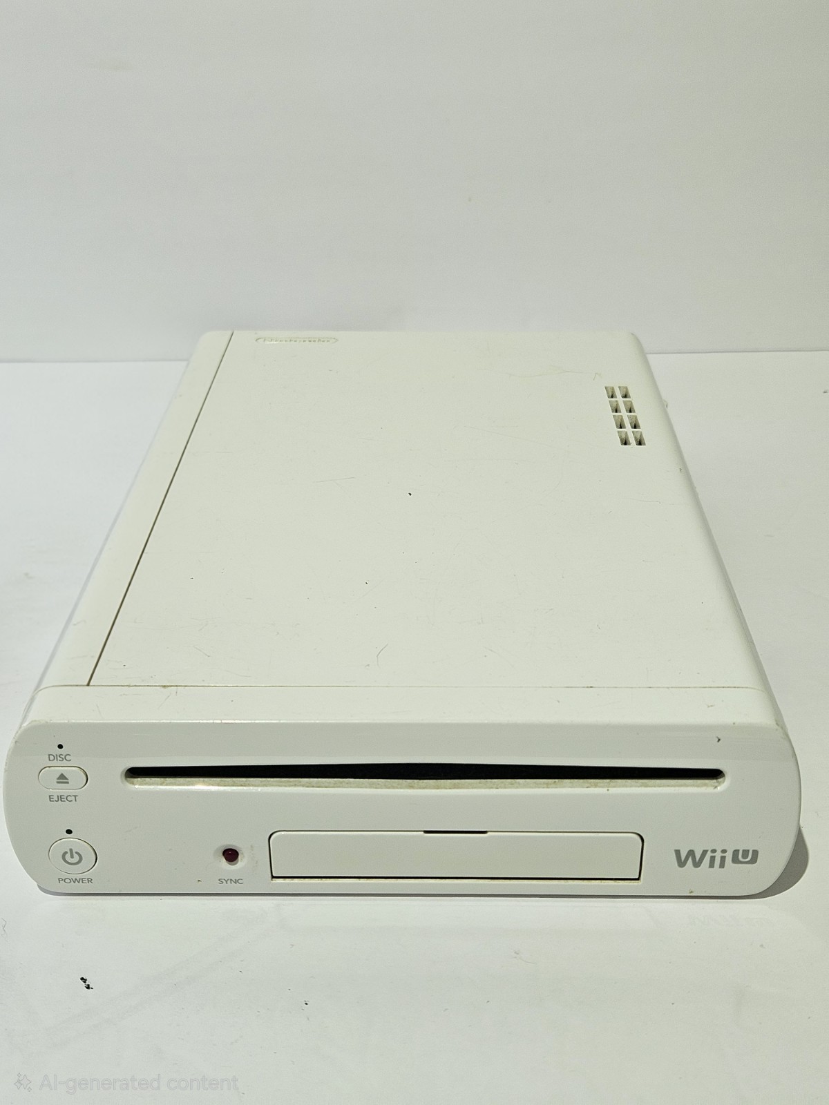 Nintendo Wii U WUP-001(02) 8GB White Console Only Error Code 160-0103 Memory