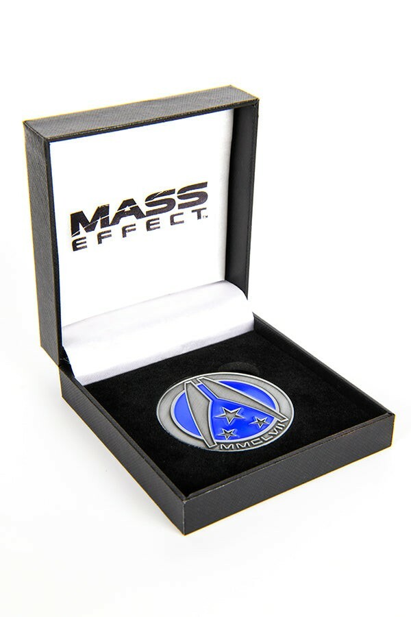 Mass Effect Trilogy Commemorative First Contact War Collectible Challenge Coin