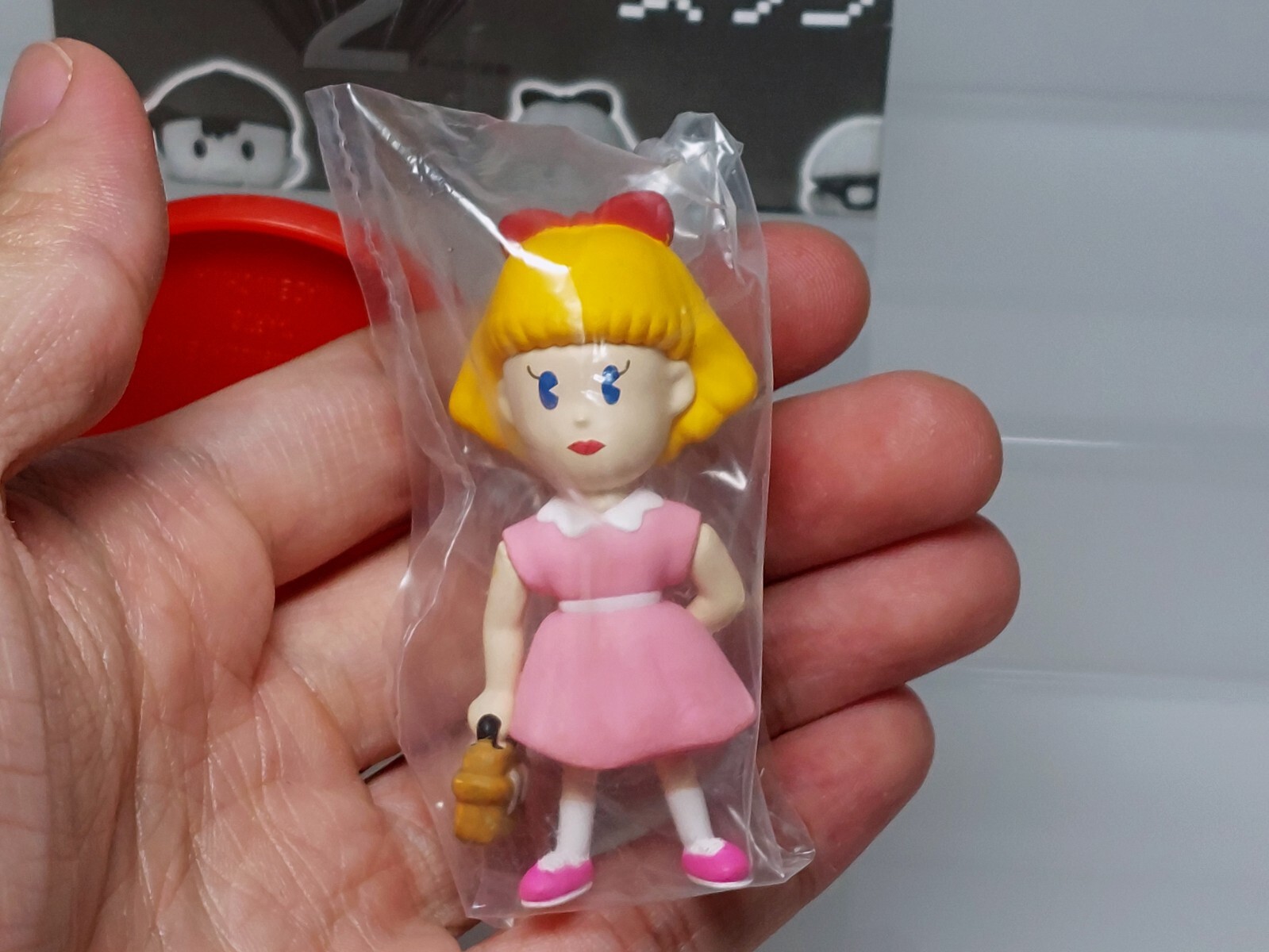 EarthBound MOTHER 2 Stand Figure Paula Takara Tomy A.R.T.S 2014 Japan New 2.6in
