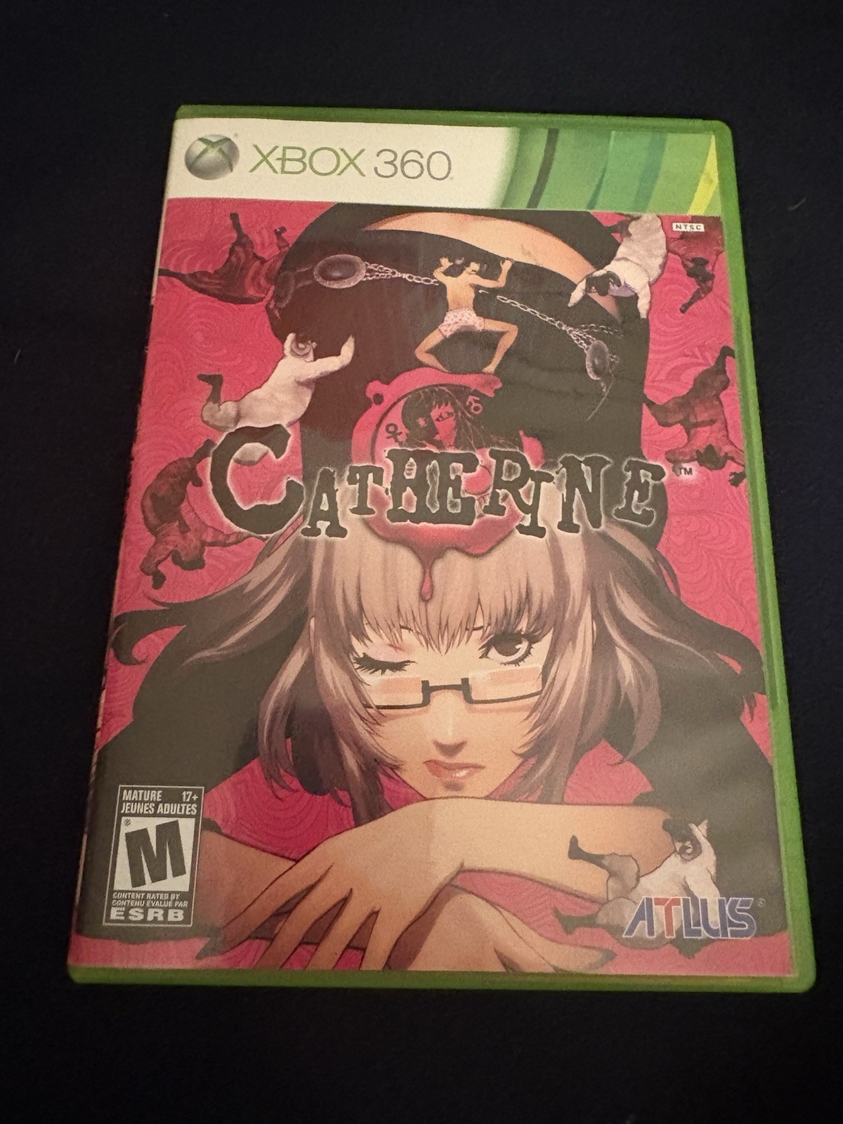 Catherine Xbox 360 Microsoft Atlus Puzzle Adventure Video Game CIB Authentic