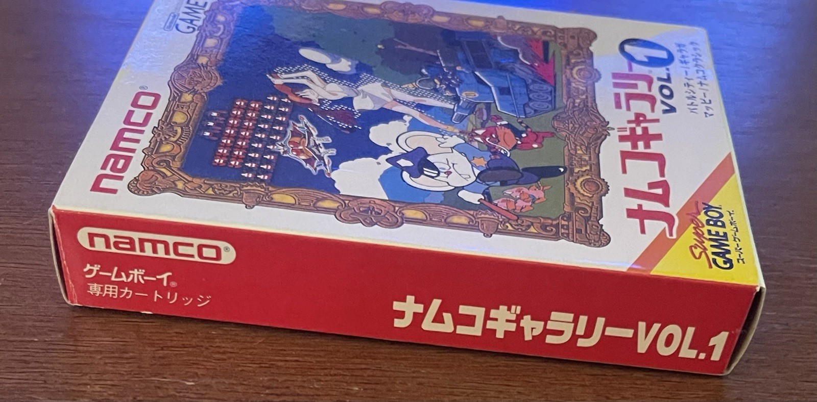 Namco Gallery Vol. 1 Box + Manual + Warranty Card (No Game) Japanese Game Boy