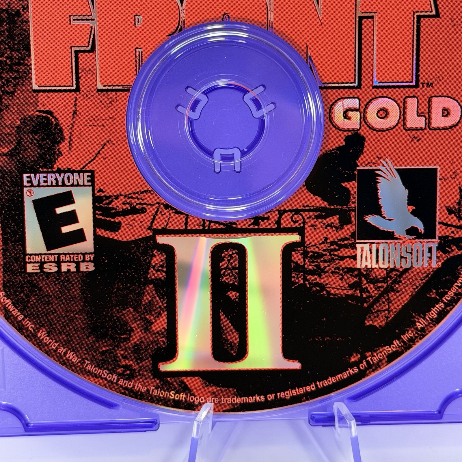 East Front II Gold PC Game TalonSoft Campaign Series Disc Only Windows