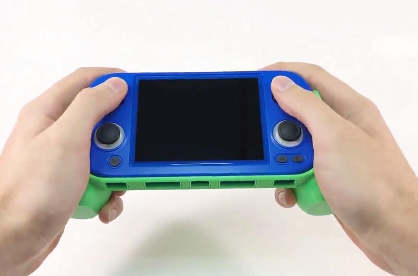 Anbernic RG40XXH RG40XX H 3D Printed Controller Holder Stand Handle Rack Grip