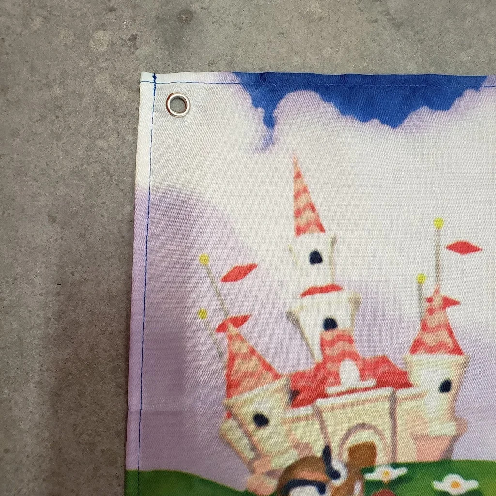 Super Mario 64 Wall Flag Banner Tapestry 2 x 3 Ft, N64