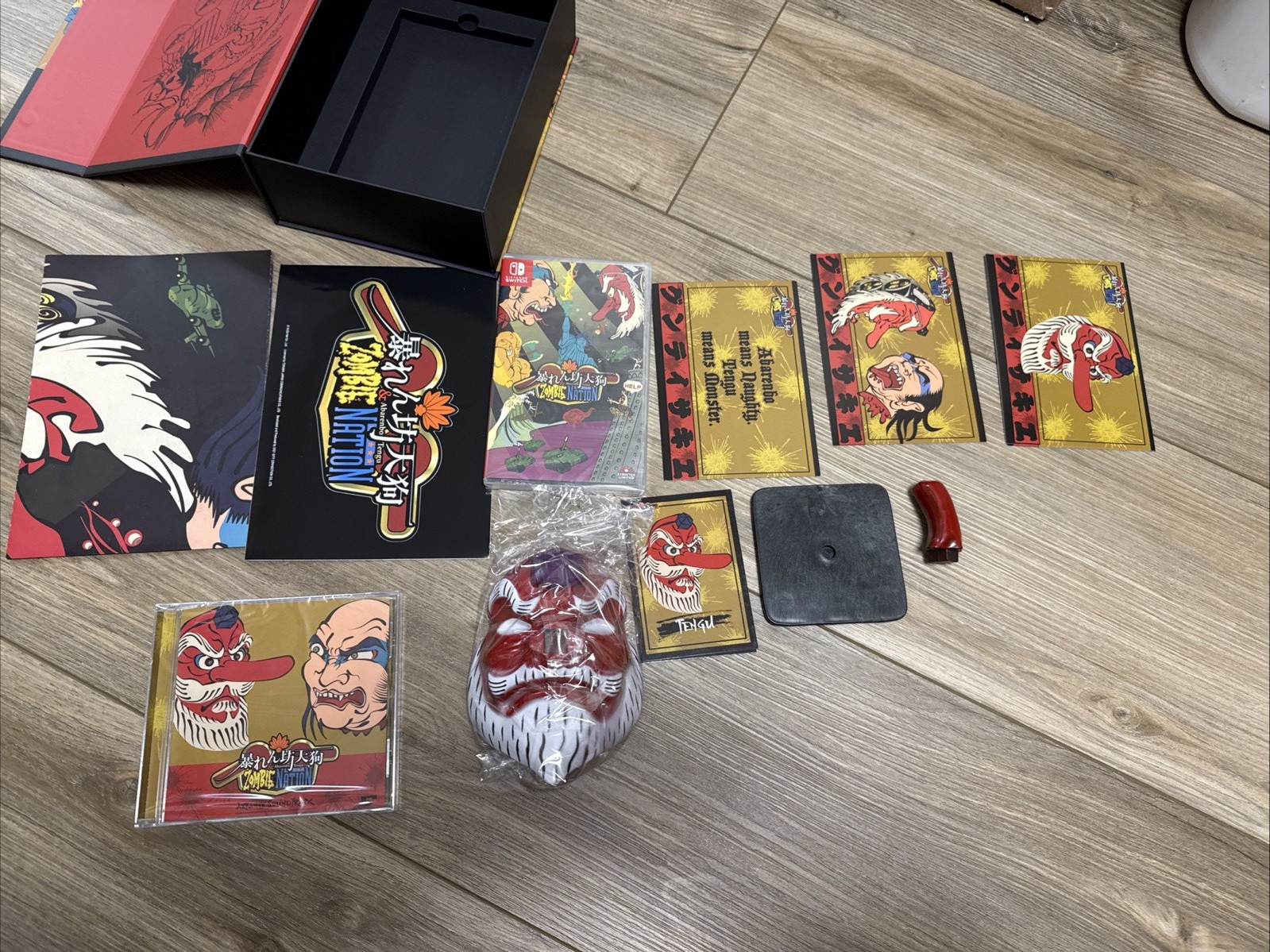 Zombie Nation & Abarenbo Tengu Nintendo Switch Collector’s edition new.see pics