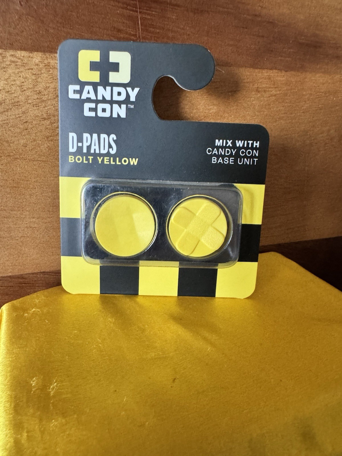 Candy Con Controller D-Pads Bolt Yellow Interchangeable Replacement Parts New