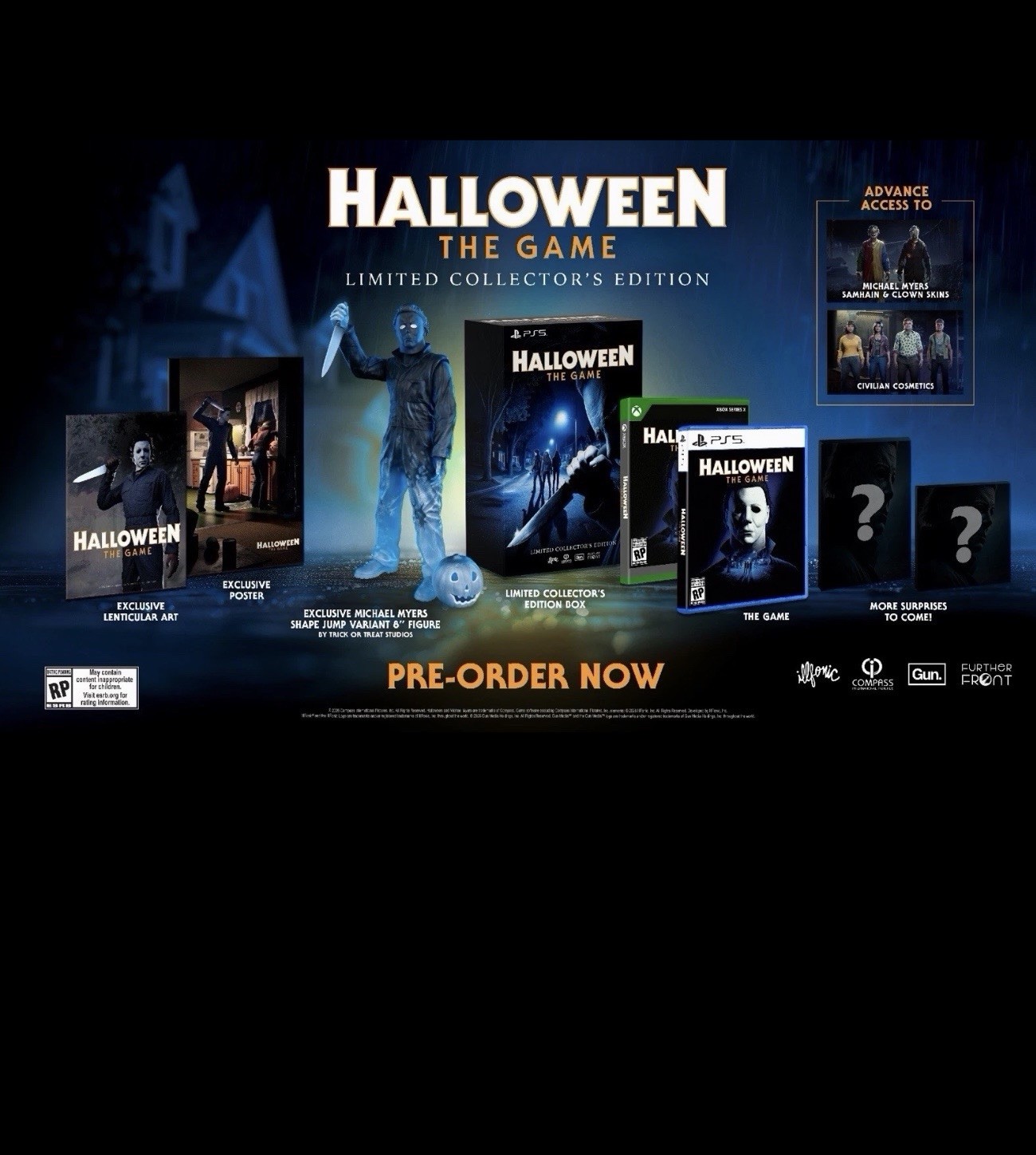 Halloween The Game Limited Collector’s Edition PS5 Playstation 5 PRESALE New