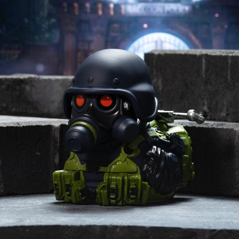 TUBBZ Boxed Resident Evil Hunk Official Collectible Duck Figure JEEP