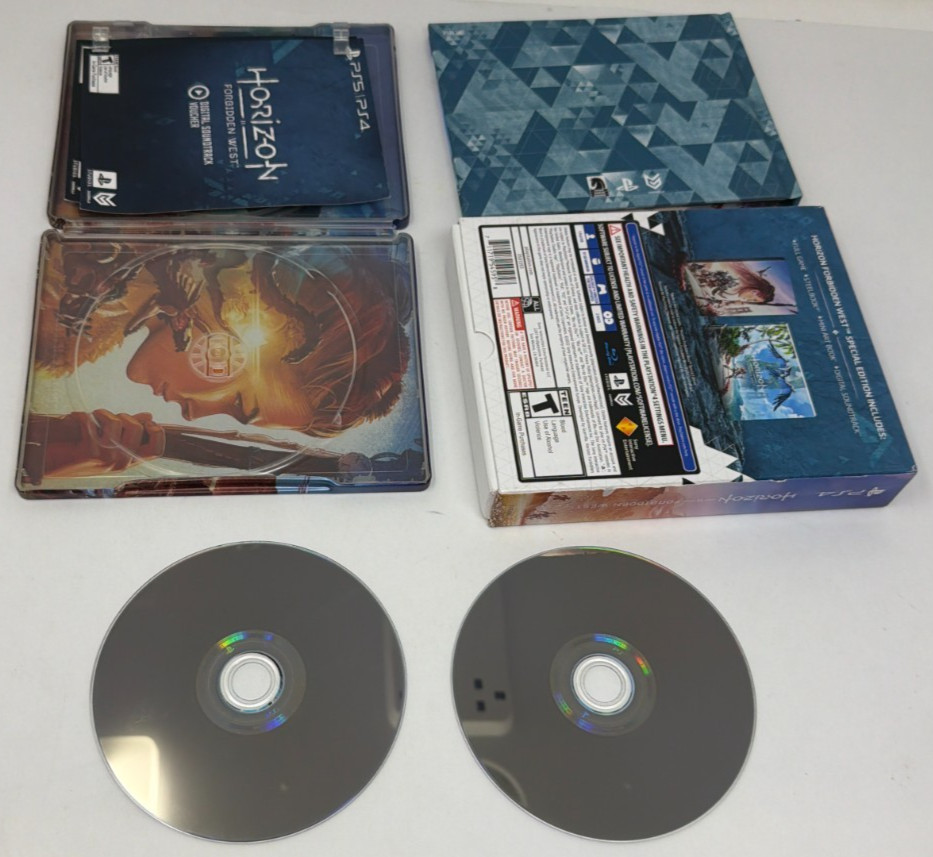 Horizon Forbidden West Special Edition PS4 Complete & Refurbished Disk Tested!