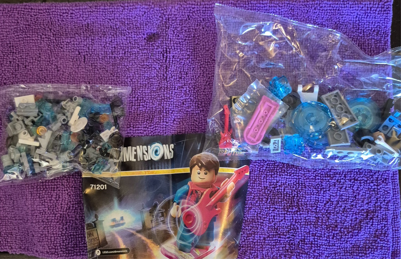 LEGO Dimensions Marty McFly Back to the Future Level Pack 71201