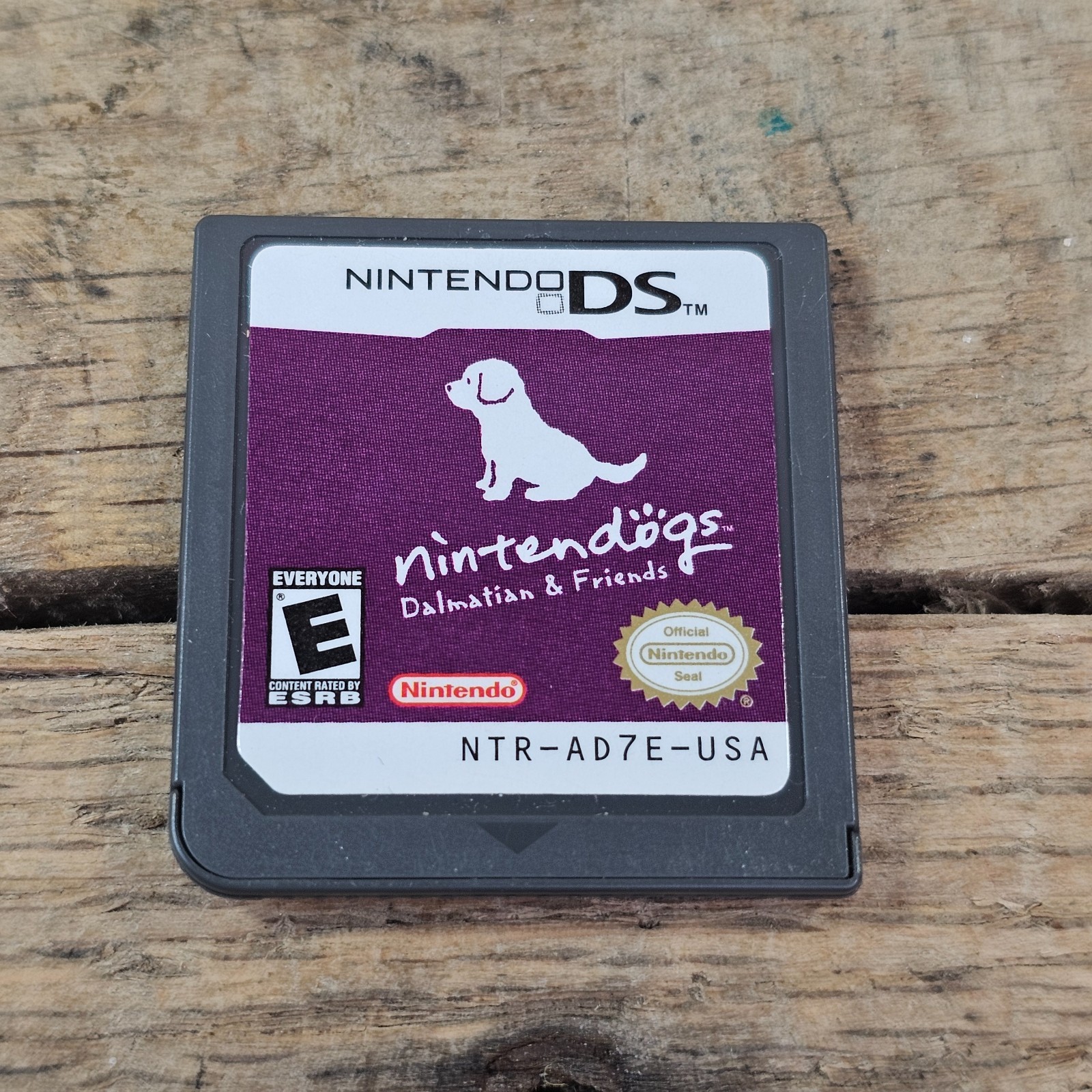 Nintendogs Dalmatian & Friends Nintendo DS Game Cartridge Only Authentic USA