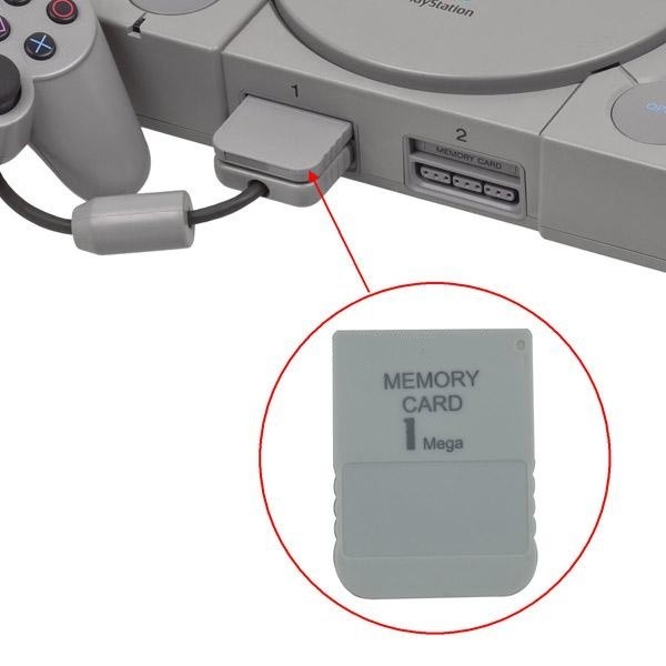 1MB / 4MB Memory Card for PS1 Storage Card for PS One Console Accessories