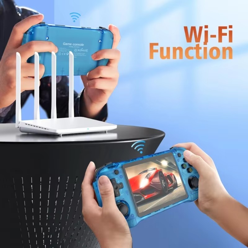 R46H Retro Handheld Game Console 4.2″ Screen Portable Gaming System USB-C