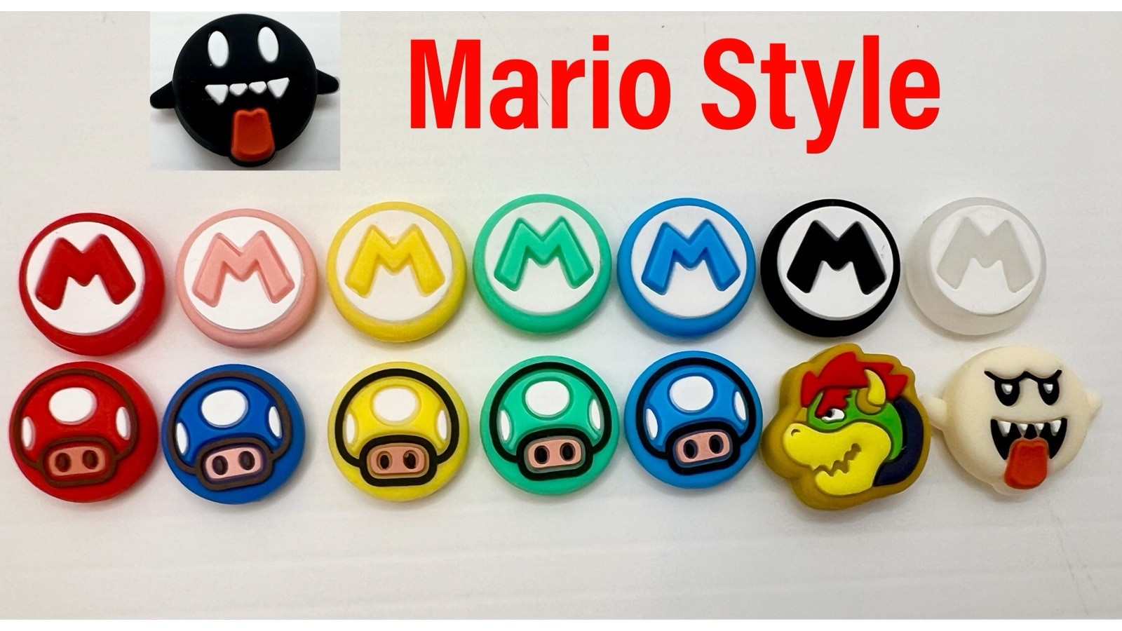 2x Controller Thumb Stick Grip Cap Cover For Nintendo Switch NEW- Choose Design!