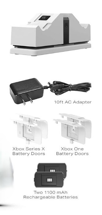 PowerA Dual Charging Station for Xbox Series X|S & Xbox One Wireless Controllers
