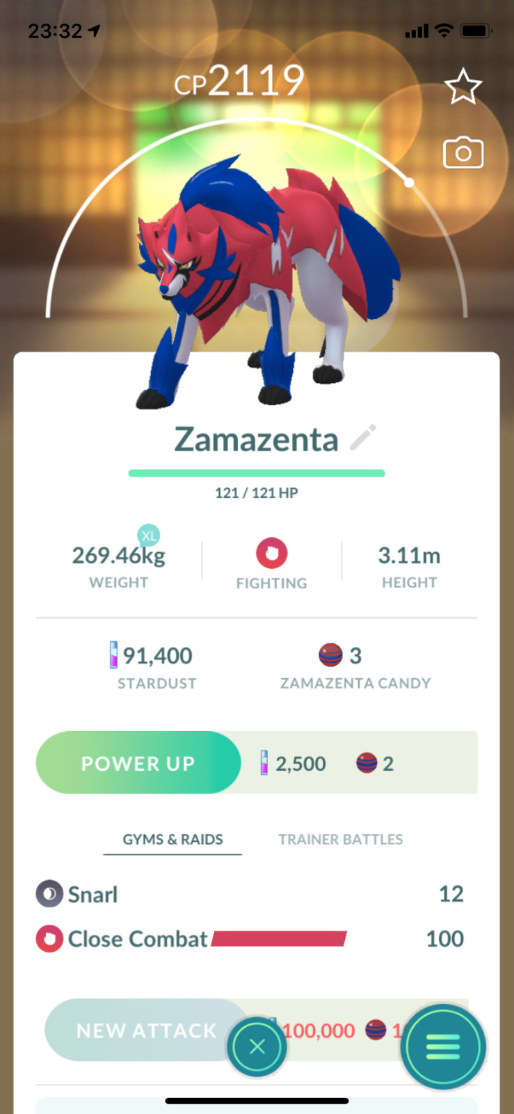Pokemon TRADE – Zamazenta Lv20 !! 30 Days Friendship Bonus !!