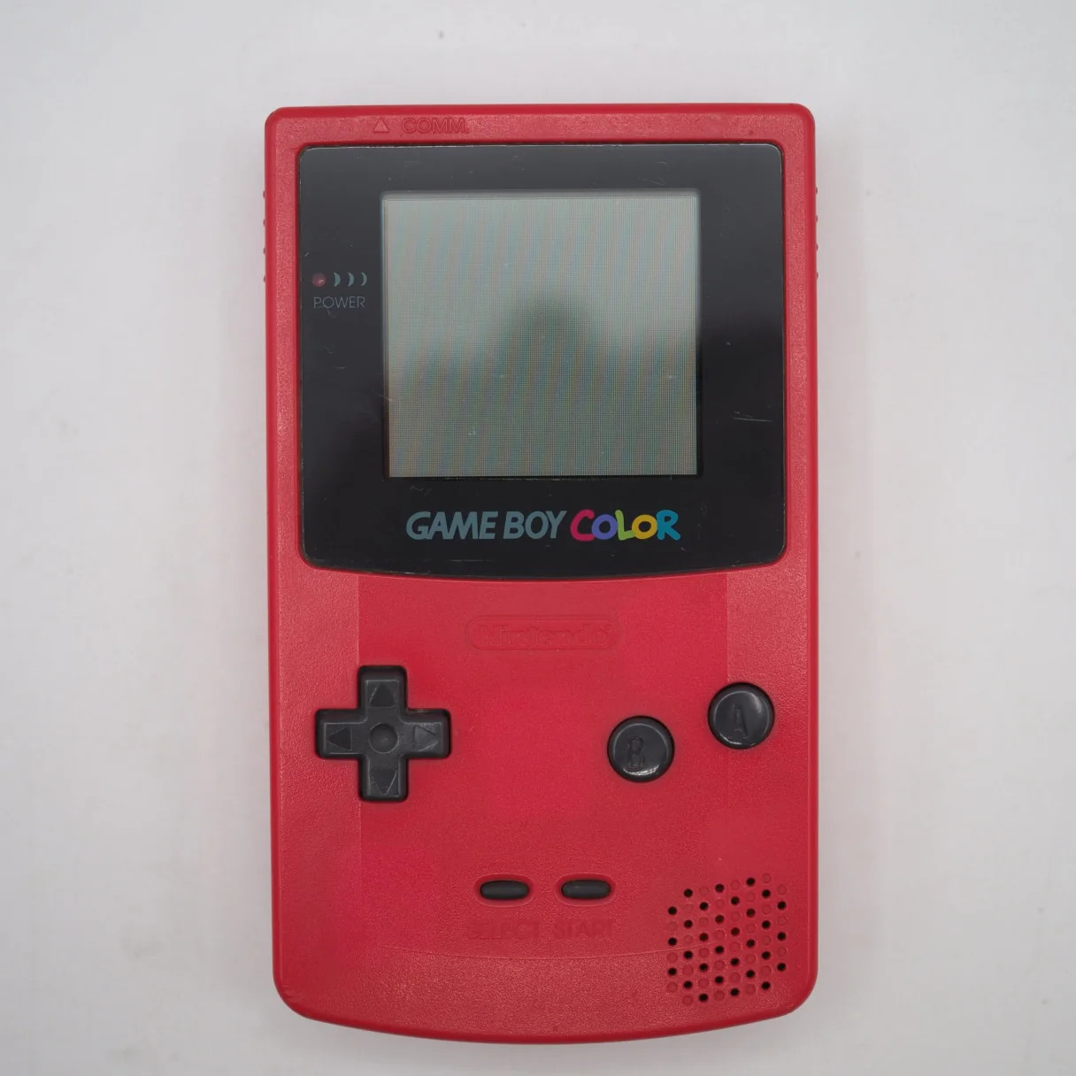 Nintendo GAME BOY COLOR Red CGB-001 Handheld System Boxed Tested Serial Match GB