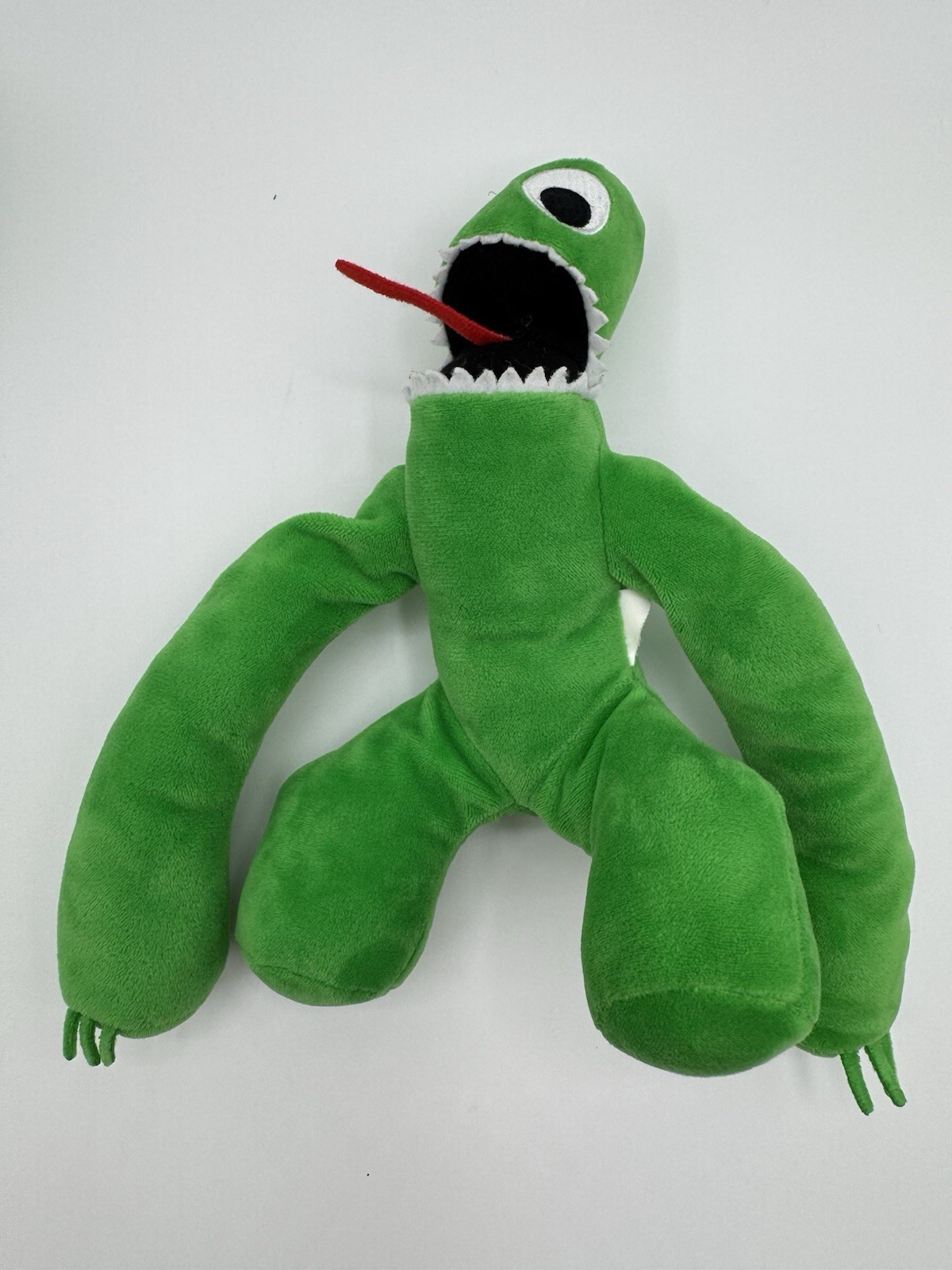 Lot Of 2 Rainbow Friends Green 8″ Plush Stuffed Toy NO TAG & DAMAGE