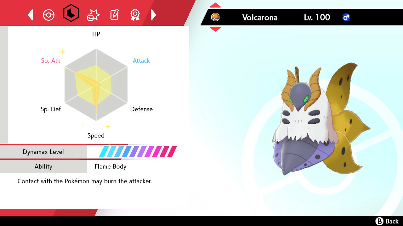 ✨Volcarona Ultra Shiny 6IV ✨ Pokemon Sword & Shield Isle of Armor Battle Ready