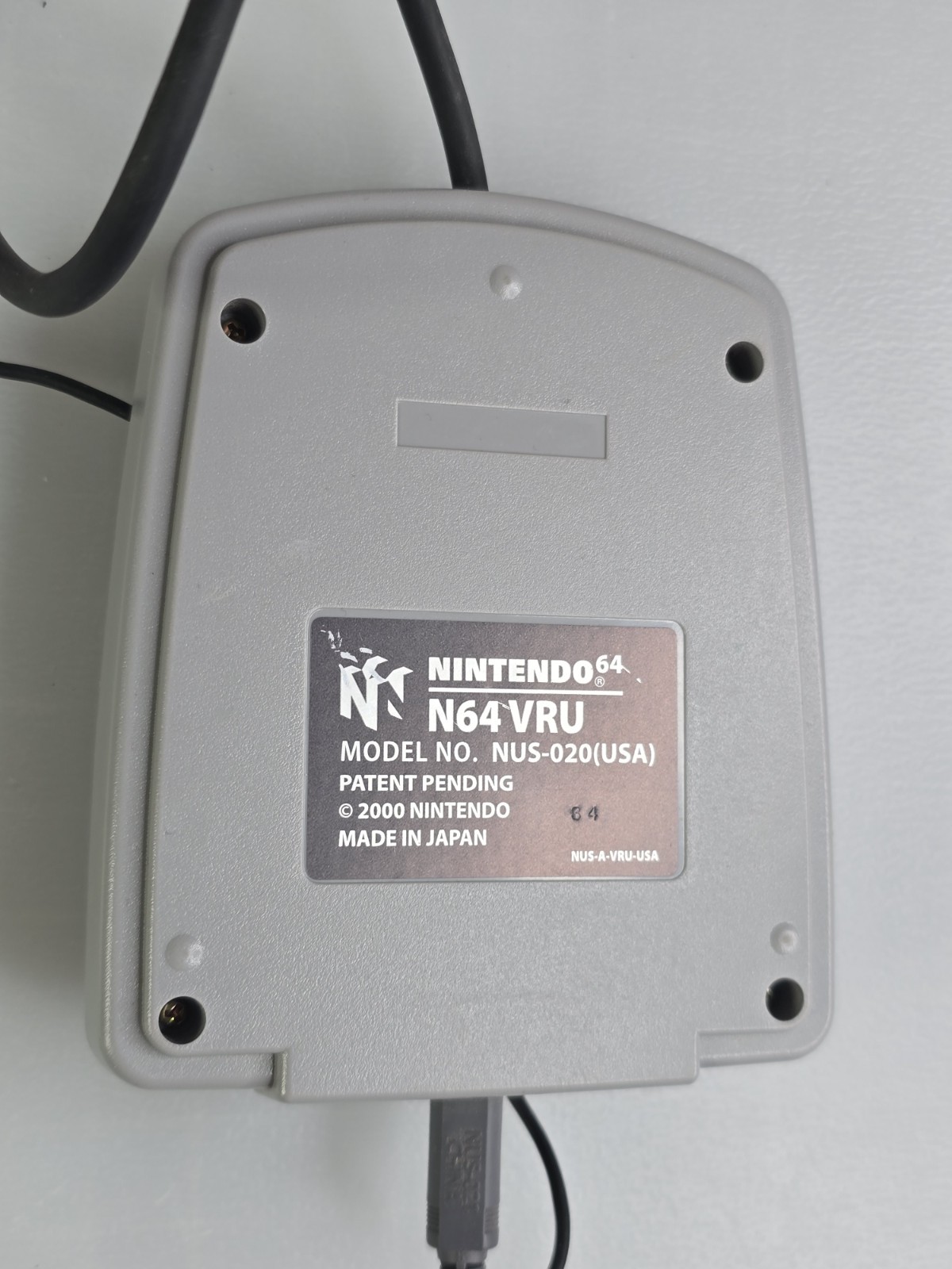 OEM Hey You Pikachu Nintendo 64 N64 Game Cartridge VRU Microphone Bundle LOOK !!
