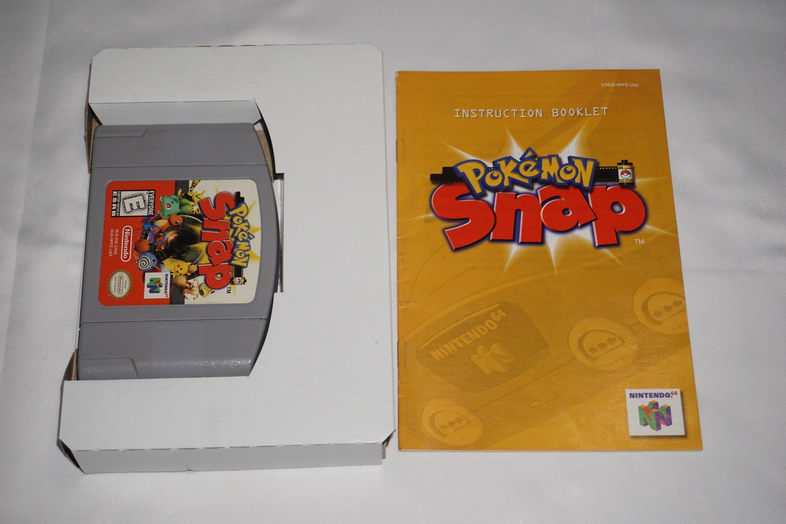 Pokemon Snap (Nintendo 64 N64) Complete in Box CIB