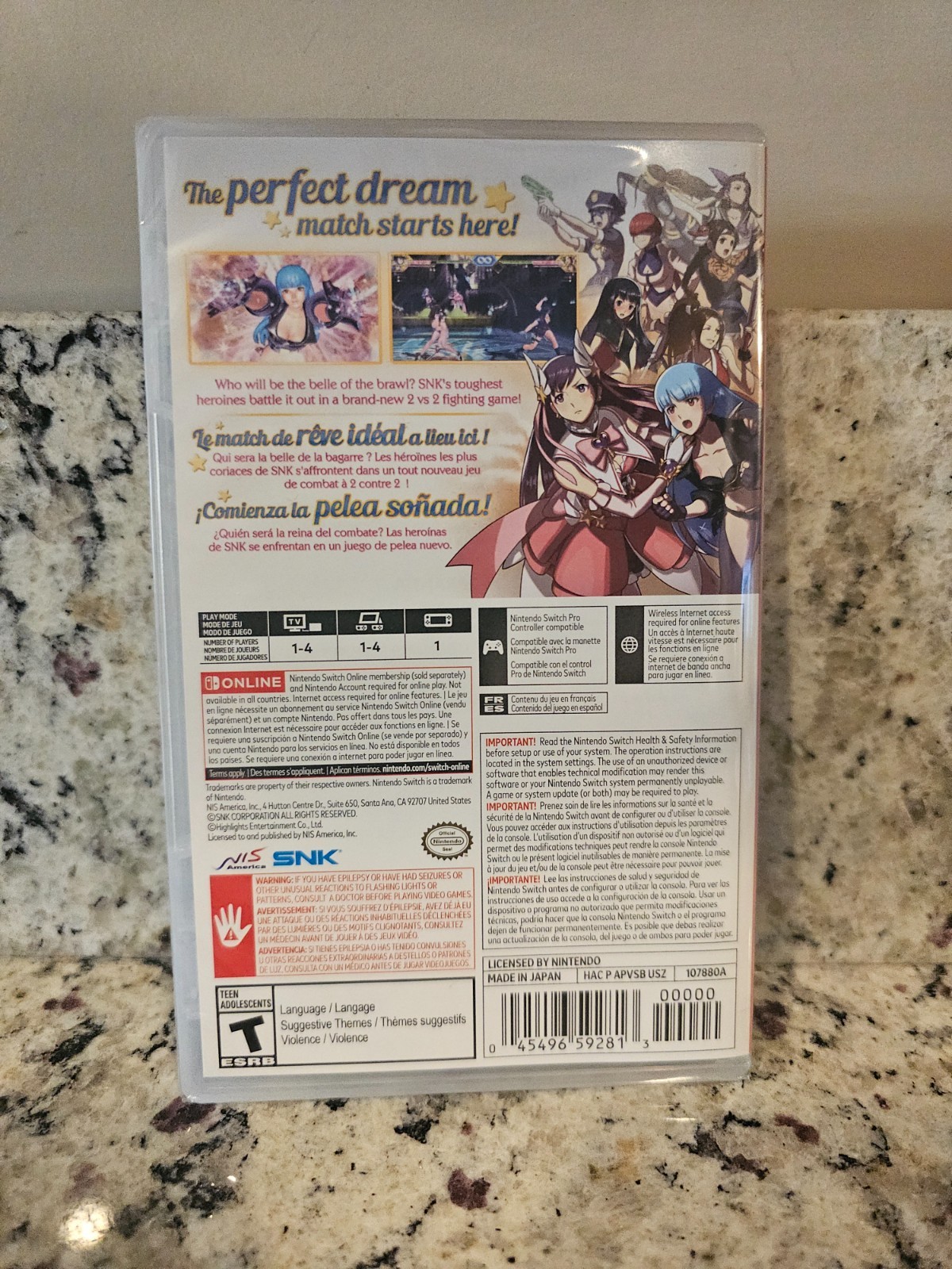 SNK Heroines Tag Team Frenzy (Nintendo Switch) BRAND NEW