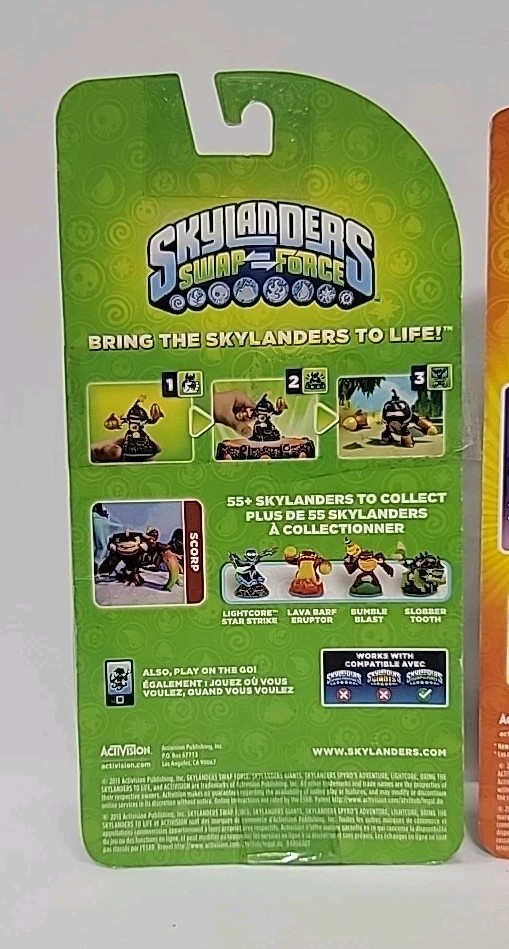 Skylanders Swap Force Scorp & Giants Hex, Activision
